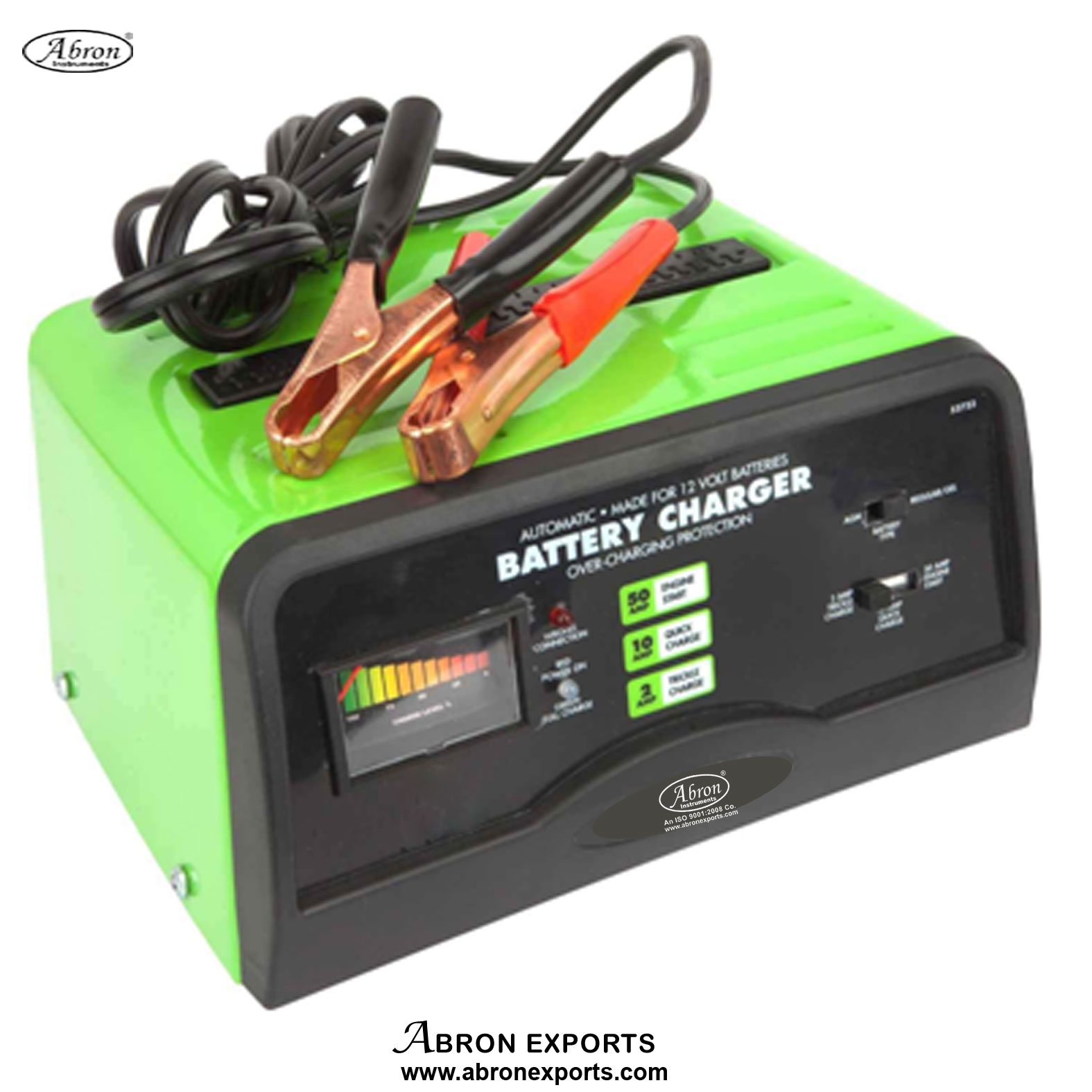 Battery Charger Automatic With Meter10 Amp 12 volt Auto Abron  AE-1207A10